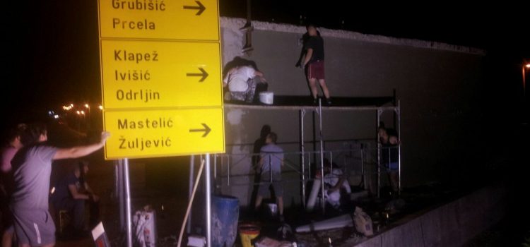 Torcida Košute uređuje Tijardovića kuću